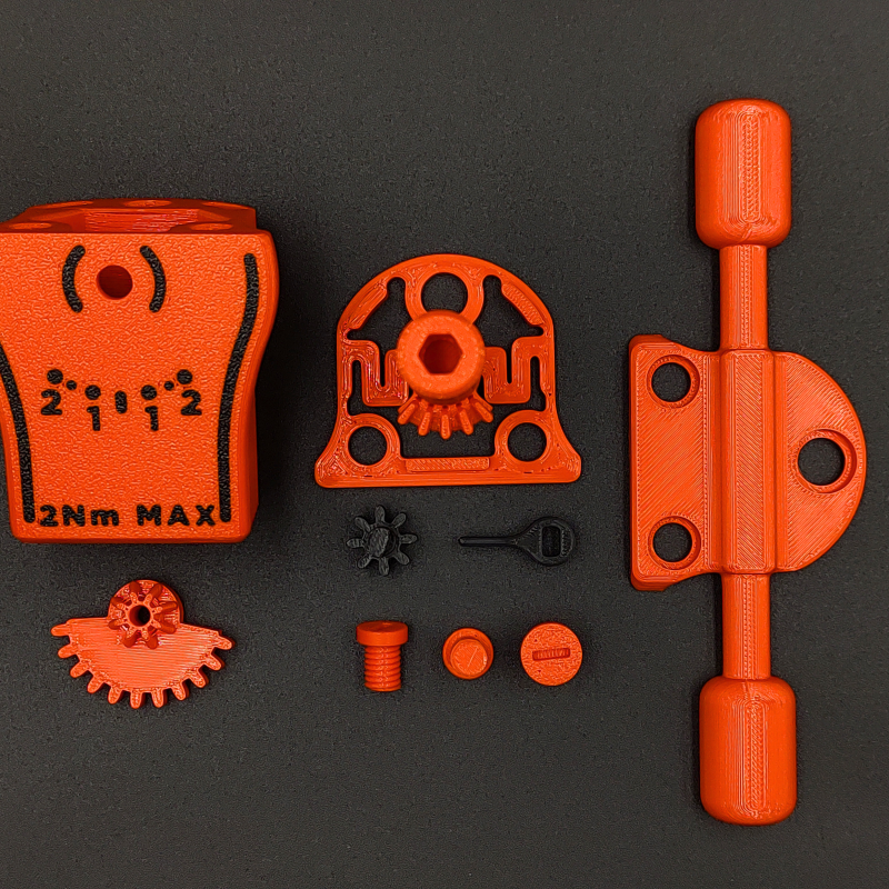 3D Baskı Tork Ölçer - Dijital Göstergeli El Aleti