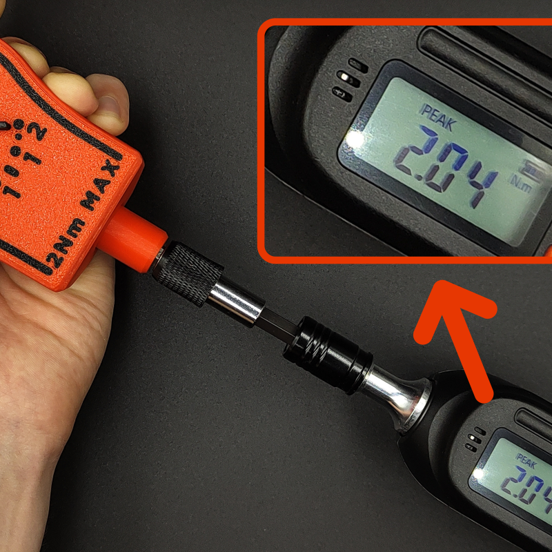 3D Baskı Tork Ölçer - Dijital Göstergeli El Aleti