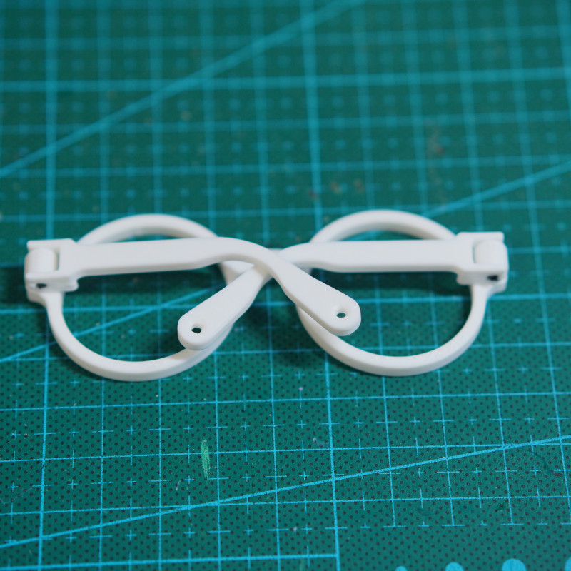 Oyuncak Kedi Gözlüğü - Mini 3D Baskı Katlanır Aksesuar