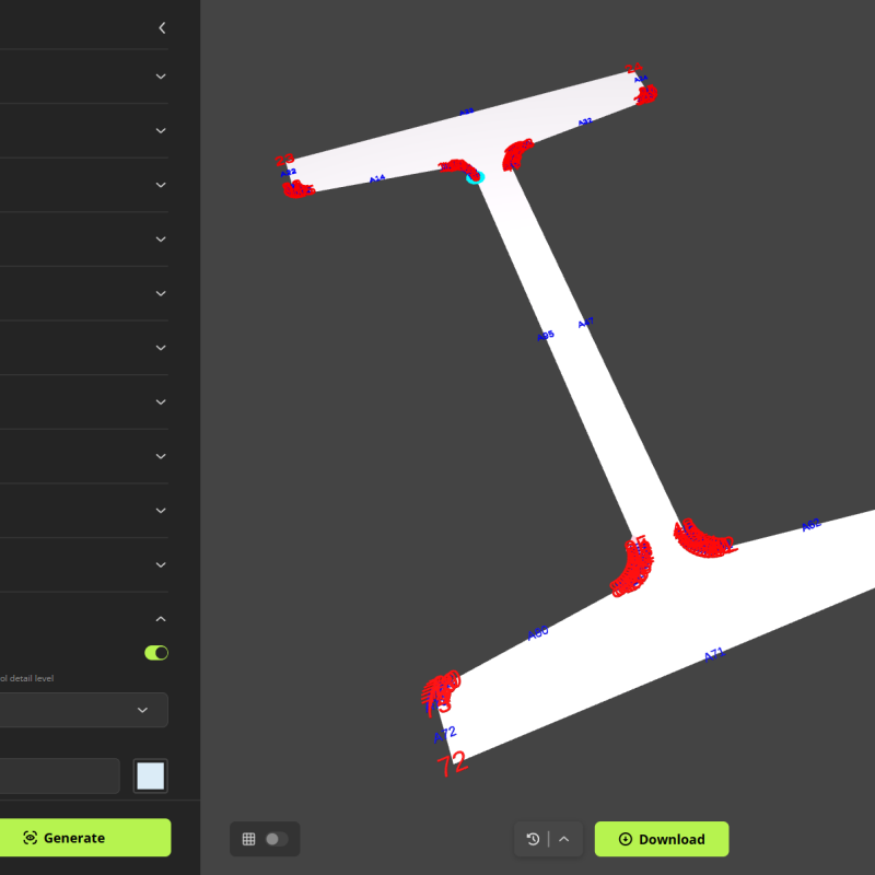 Parametrik Kiriş ve Profil Üretici - 3D Baskı Mühendislik Parçaları