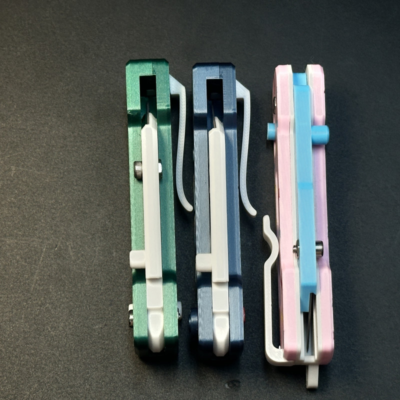 EDC Katlanır Bahar Kilidi Çakı - 3D Baskı Dayanıklı Aksesuar