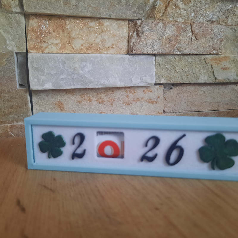 2026 Yılbaşı Süsü - 3D Baskı Noel Topu Dekorasyon