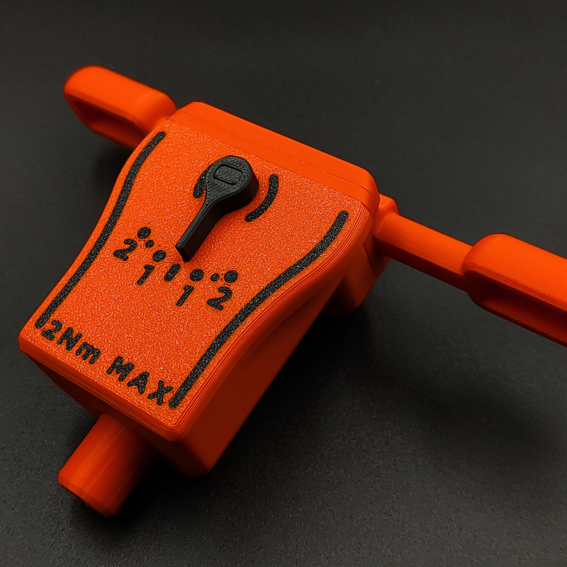 3D Baskı Tork Ölçer - Dijital Göstergeli El Aleti