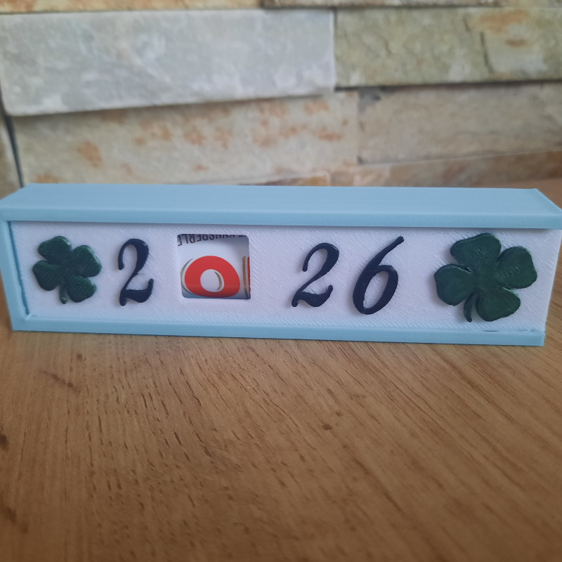 2026 Yılbaşı Süsü - 3D Baskı Noel Topu Dekorasyon