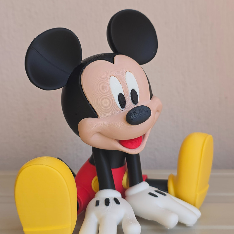 3D Baskı Mickey Mouse Figürü - 17cm Koleksiyon Oyuncak 3D Baskı Mickey Mouse Figürü - 17cm Koleksiyon Oyuncak