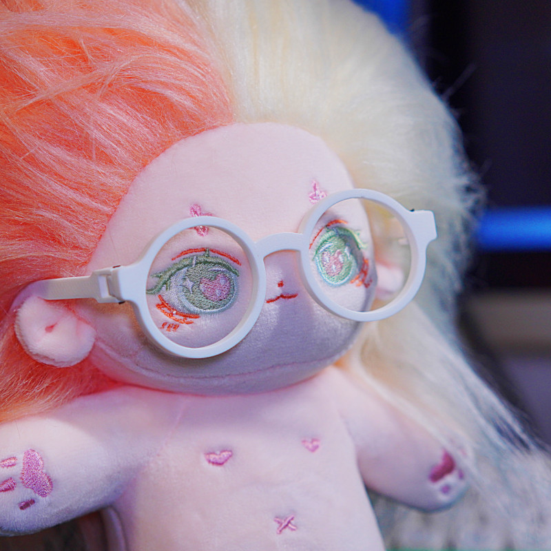 Oyuncak Kedi Gözlüğü - Mini 3D Baskı Katlanır Aksesuar