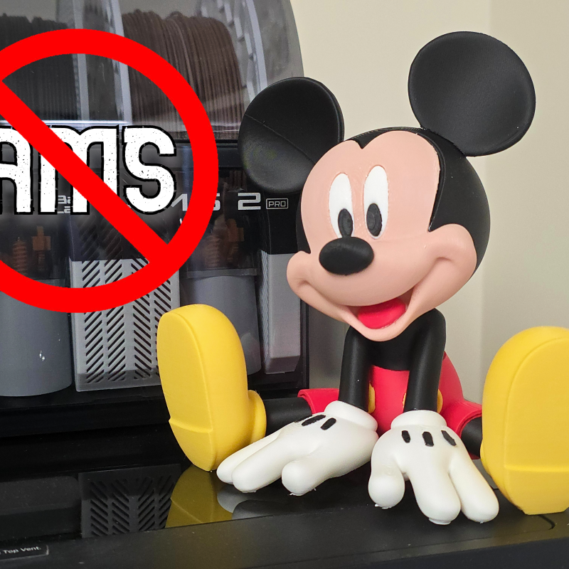 3D Baskı Mickey Mouse Figürü - 17cm Koleksiyon Oyuncak 3D Baskı Mickey Mouse Figürü - 17cm Koleksiyon Oyuncak