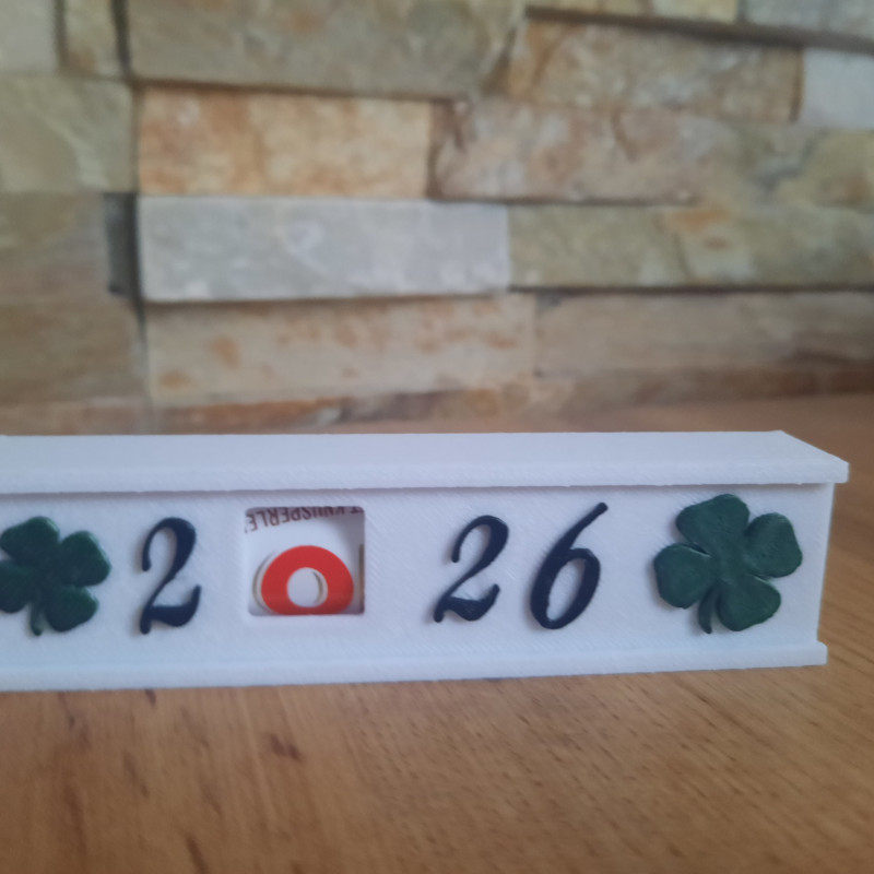 2026 Yılbaşı Süsü - 3D Baskı Noel Topu Dekorasyon