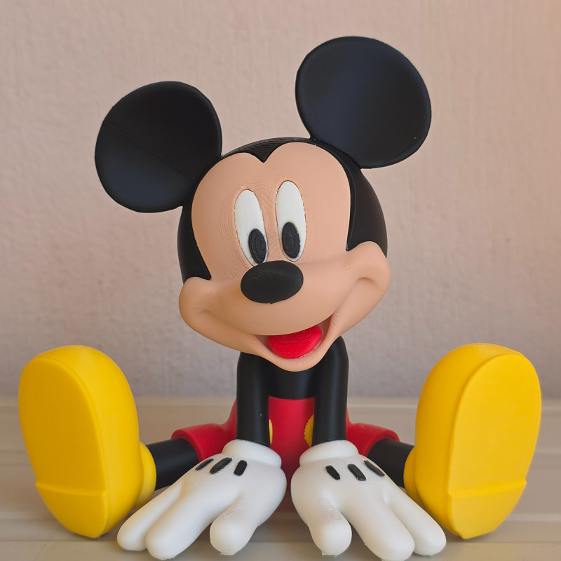 3D Baskı Mickey Mouse Figürü - 17cm Koleksiyon Oyuncak 3D Baskı Mickey Mouse Figürü - 17cm Koleksiyon Oyuncak