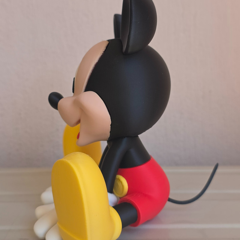 3D Baskı Mickey Mouse Figürü - 17cm Koleksiyon Oyuncak 3D Baskı Mickey Mouse Figürü - 17cm Koleksiyon Oyuncak