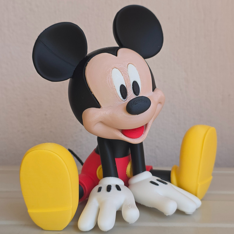 3D Baskı Mickey Mouse Figürü - 17cm Koleksiyon Oyuncak 3D Baskı Mickey Mouse Figürü - 17cm Koleksiyon Oyuncak