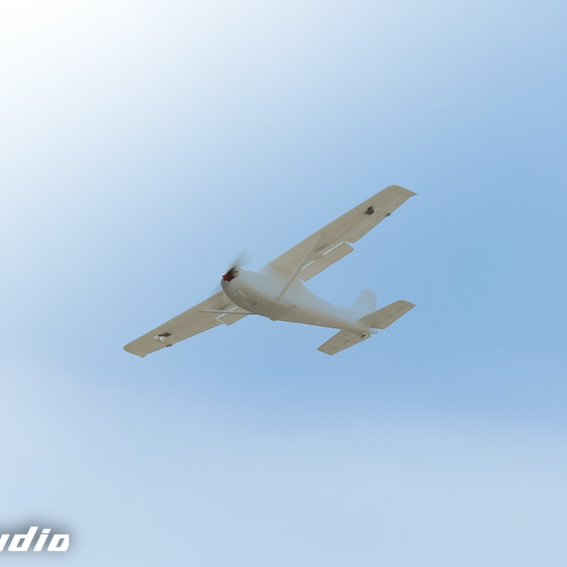 KedyStudio Mini Cessna 172 RC Model Uçak - Hafif 3D Baskı RC Uçak