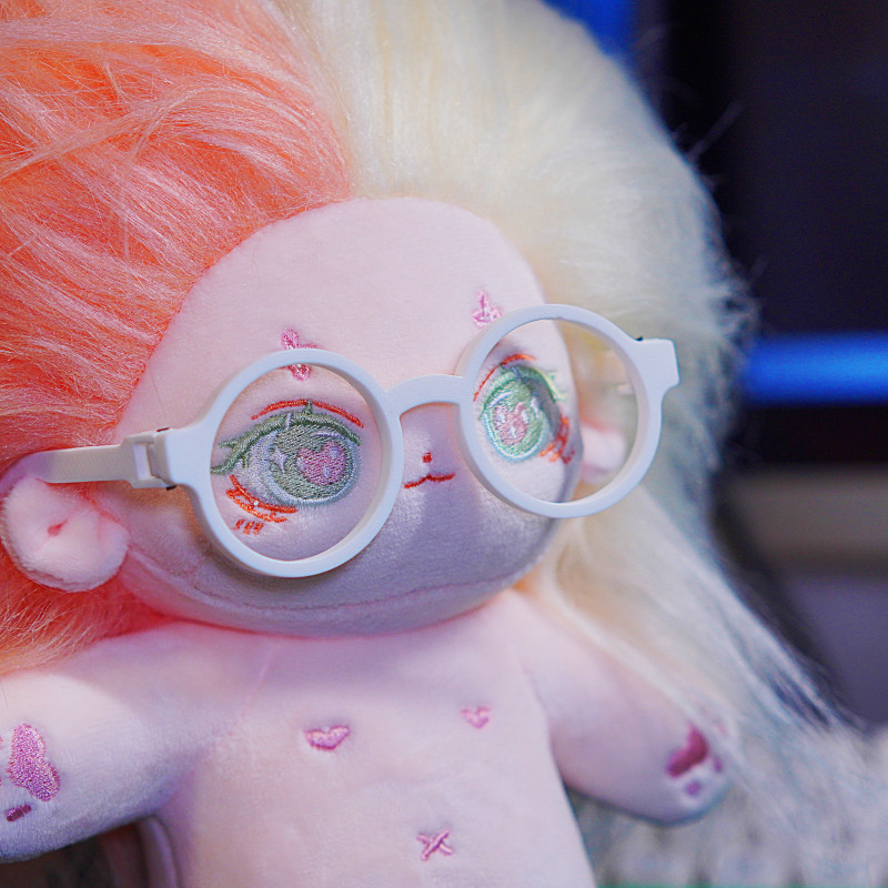 Oyuncak Kedi Gözlüğü - Mini 3D Baskı Katlanır Aksesuar