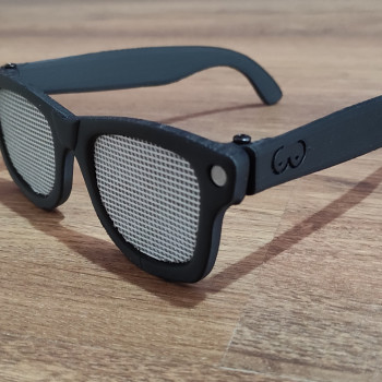 Roy-Ben AI Tasarım Güneş Gözlüğü - 3D Baskı Moda Aksesuarı