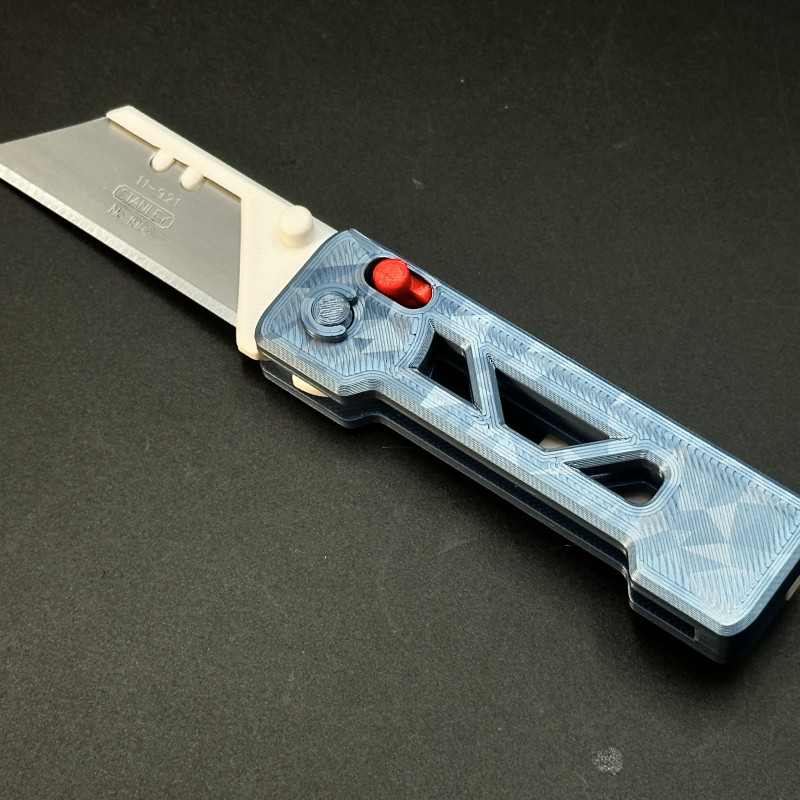 EDC Katlanır Bahar Kilidi Çakı - 3D Baskı Dayanıklı Aksesuar