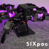 SIXpack Altı Bacaklı FPV Yürüyen Robot - 3D Baskı Robotik Set