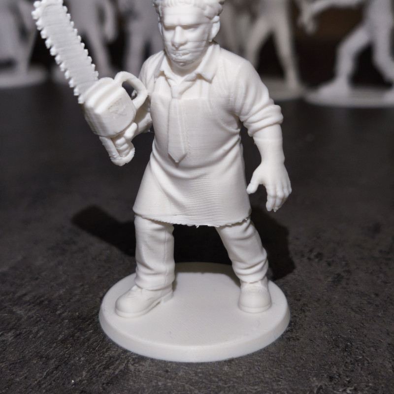 Korku Karakterleri Yeşil Asker Stili 3D Baskı Koleksiyonu