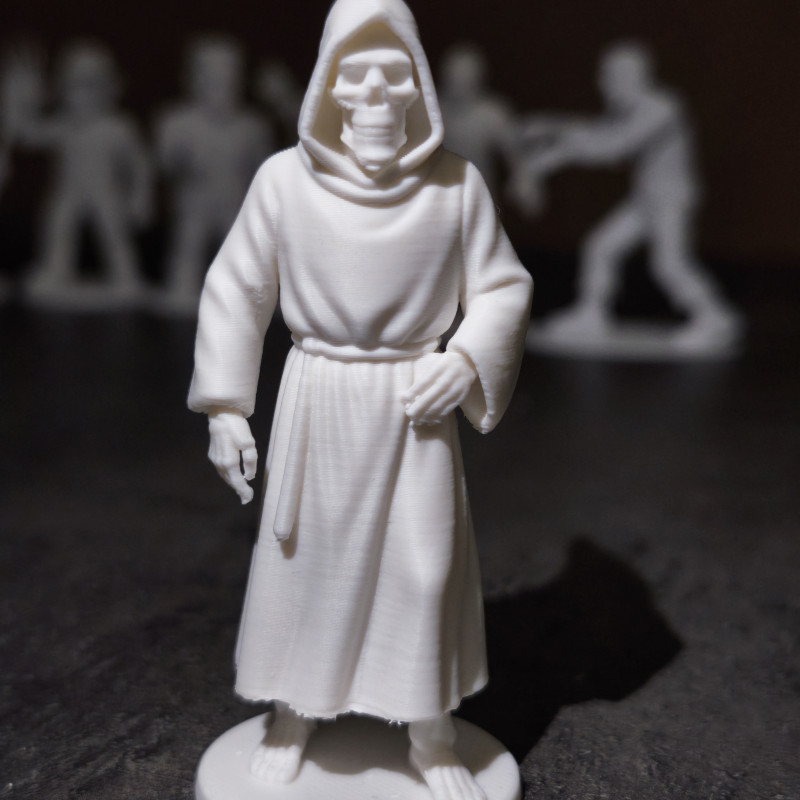 Korku Karakterleri Yeşil Asker Stili 3D Baskı Koleksiyonu