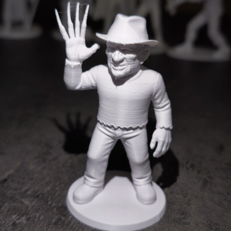 Korku Karakterleri Yeşil Asker Stili 3D Baskı Koleksiyonu