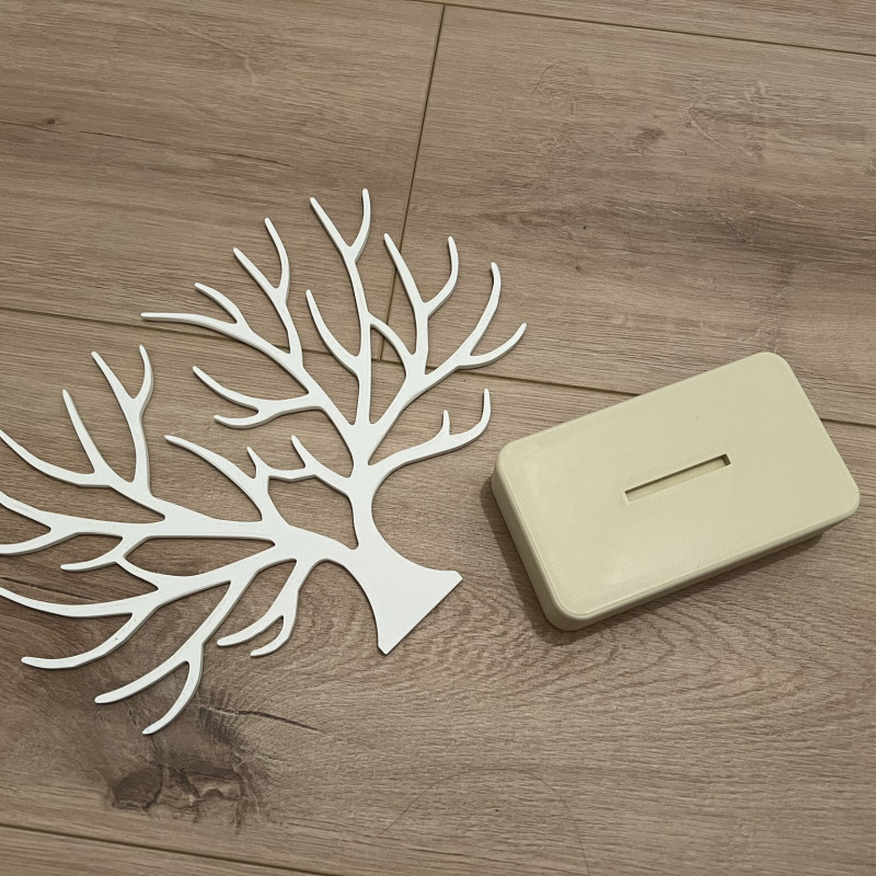 Şık Takı Ağacı - 3D Baskı Takı Organizatörü