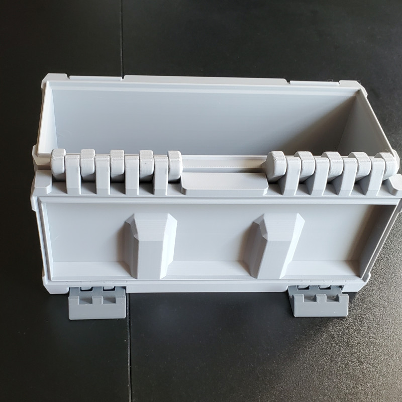 7 İnç Taşıma Kollu 3D Baskı Kutu - Özel Tasarım Organizer 7 İnç Taşıma Kollu 3D Baskı Kutu - Özel Tasarım Organizer