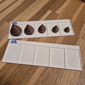 Matematik Eğitim Seti: Küçükten Büyüğe Sıralama Tahtası - 3D Baskı