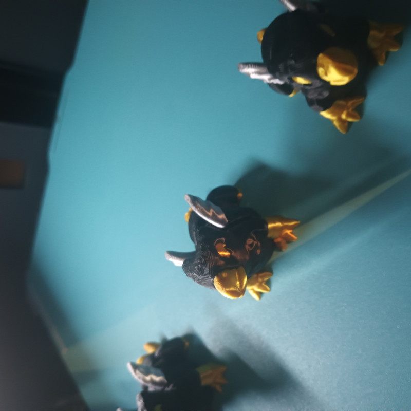 Mini Hareketli Hipogrif 3D Baskı Figür - Detaylı Koleksiyon Parçası