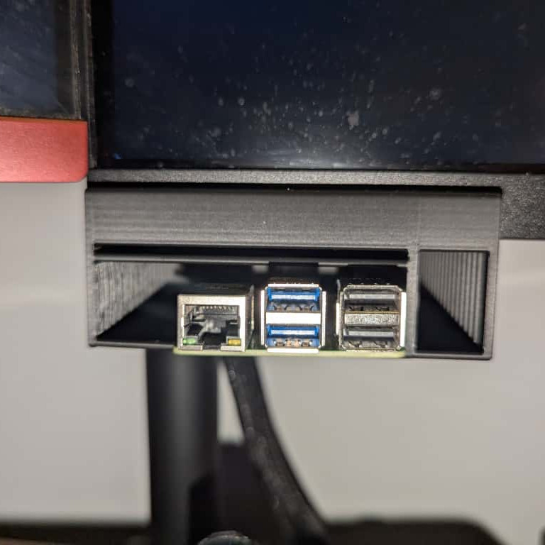 Monitör Altı Yapışkan Not ve Kalem Tutucu - Şablonlu 3D Baskı