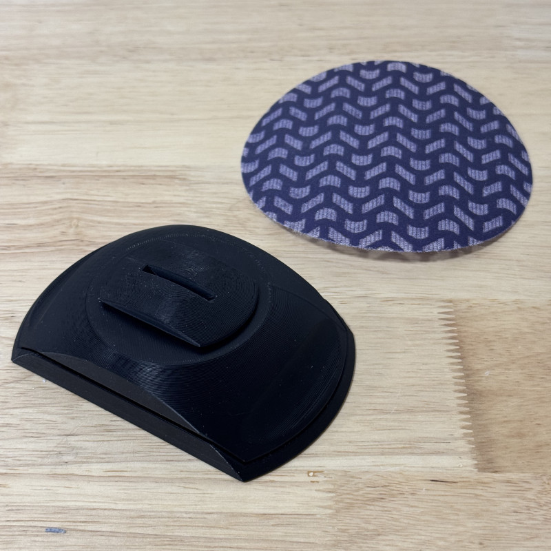 5 İnç Kilitli Zımpara Bloğu - 3D Baskı El Aleti