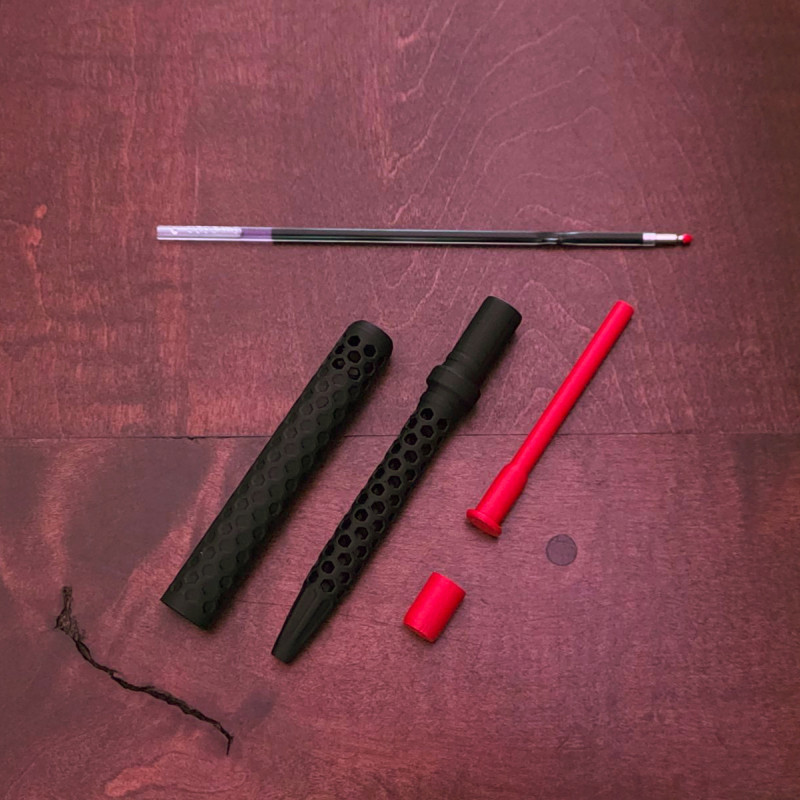 Hexcore Mini Cep Kalemi - 3D Baskılı Özel Tasarım