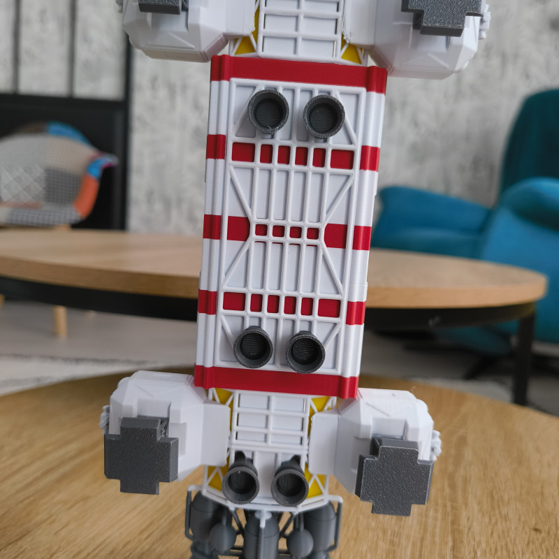 Kozmik Kartal 1999 Uzay Aracı 3D Baskı Modeli