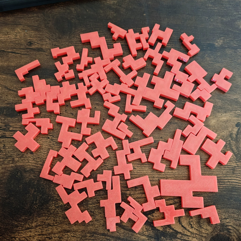 Zorlu Yetişkin Bulmacası - 61 Parça 3D Baskı Puzzle