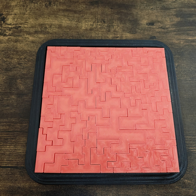 Zorlu Yetişkin Bulmacası - 61 Parça 3D Baskı Puzzle