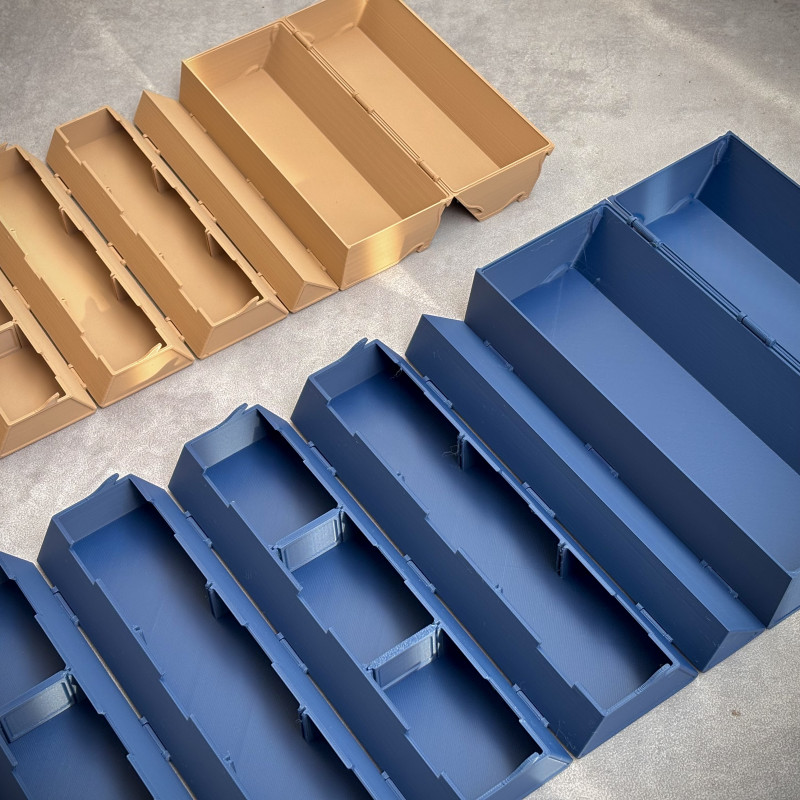 Katlanır Saklama Kutusu - 3D Baskılı Organizatör