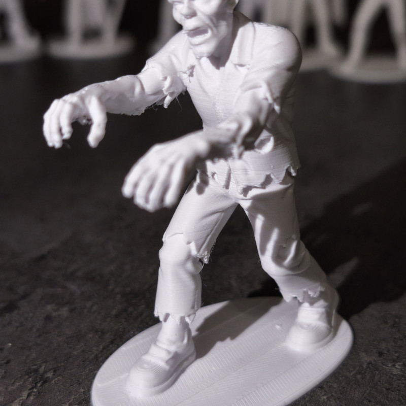 Korku Karakterleri Yeşil Asker Stili 3D Baskı Koleksiyonu