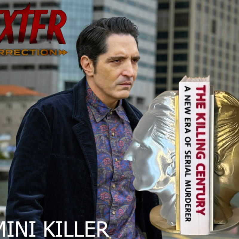 Dexter Gemini Killer Kitap Heykel - 3D Baskı Koleksiyon Parçası