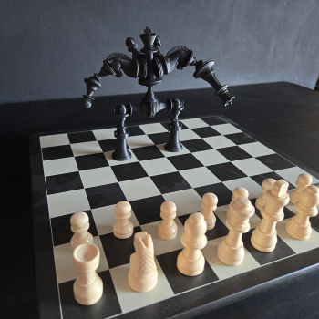 Satranç Robotu Chessatron - 3D Baskılı Dev Mecha Figür