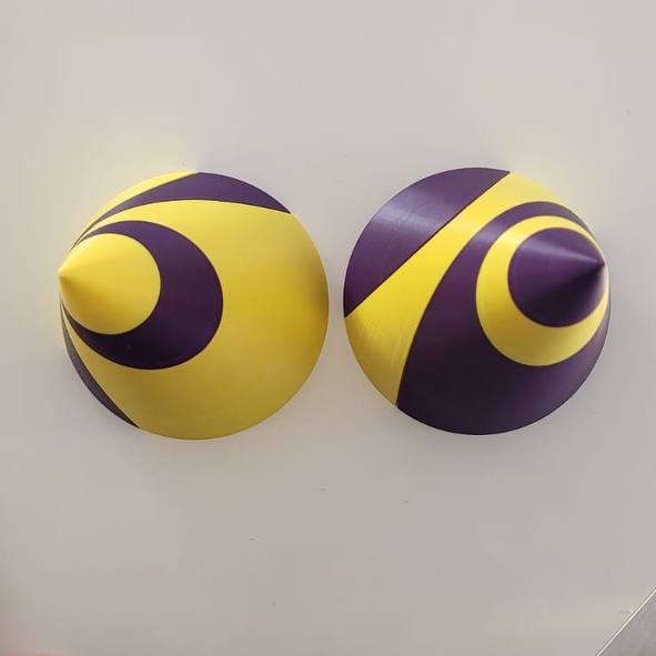 Apollonius Konisi 3D Baskı Matematik Eğitim Modeli