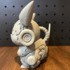 Zırhlı Pikachu 3D Baskı Heykel - Mecha Pokémon Koleksiyonu
