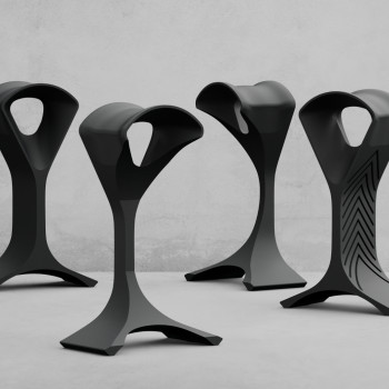 4 Stil Kulaklık Standı Seti - Modern 3D Baskı Ofis Aksesuarı