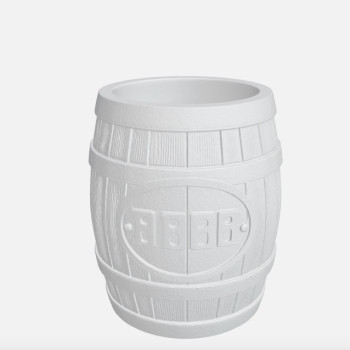 Bira Fıçısı Kalemlik - 3D Baskı Ofis Dekorasyonu