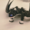 Ejderha Eğitimi Toothless Yavruları 3D Baskı Mini Figür Seti - 4 Renk Seçeneği