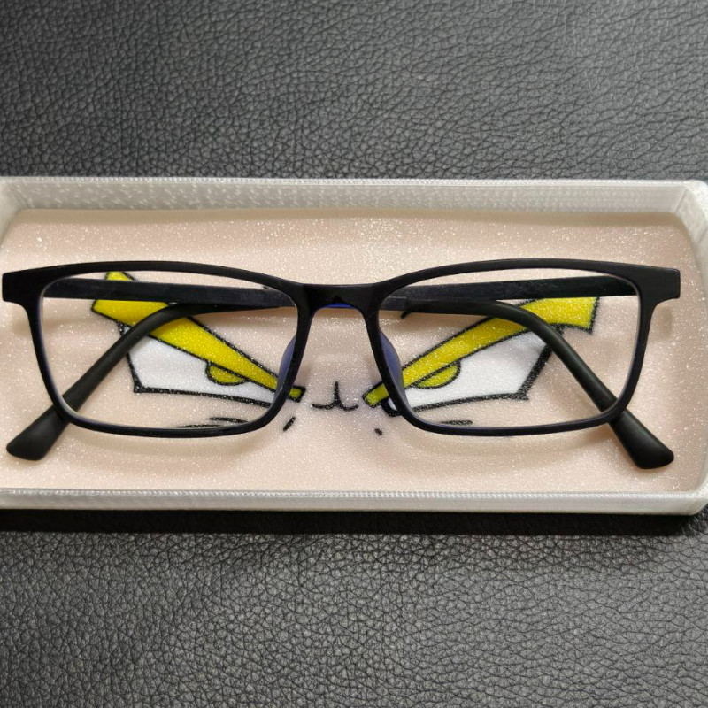 Dragon Ball Gözlük Tepsisi - Süper Saiyan Gözleri 3D Baskı