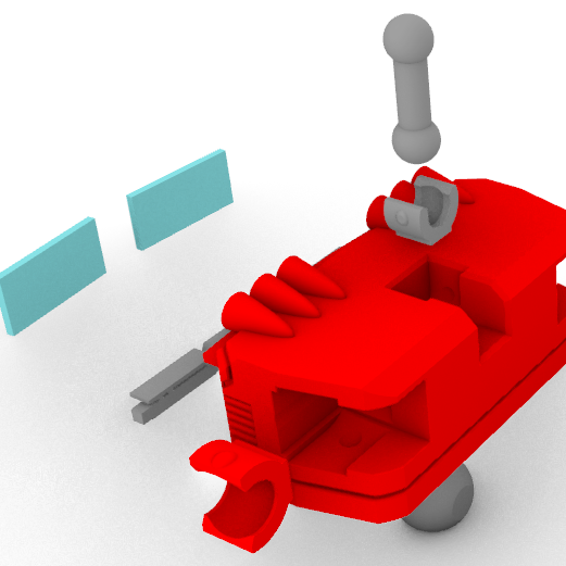 Transformers Optimus Prime 3D Baskı Oyuncak Modeli - 25 cm