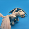 Ejderha Eğitimi Toothless Yavruları 3D Baskı Mini Figür Seti - 4 Renk Seçeneği