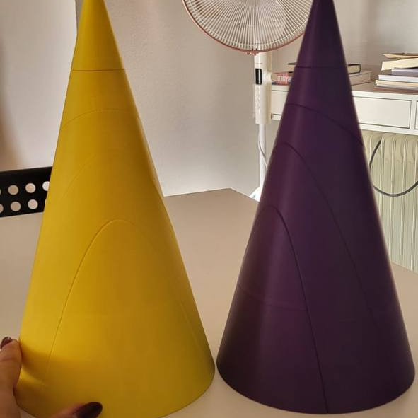 Apollonius Konisi 3D Baskı Matematik Eğitim Modeli