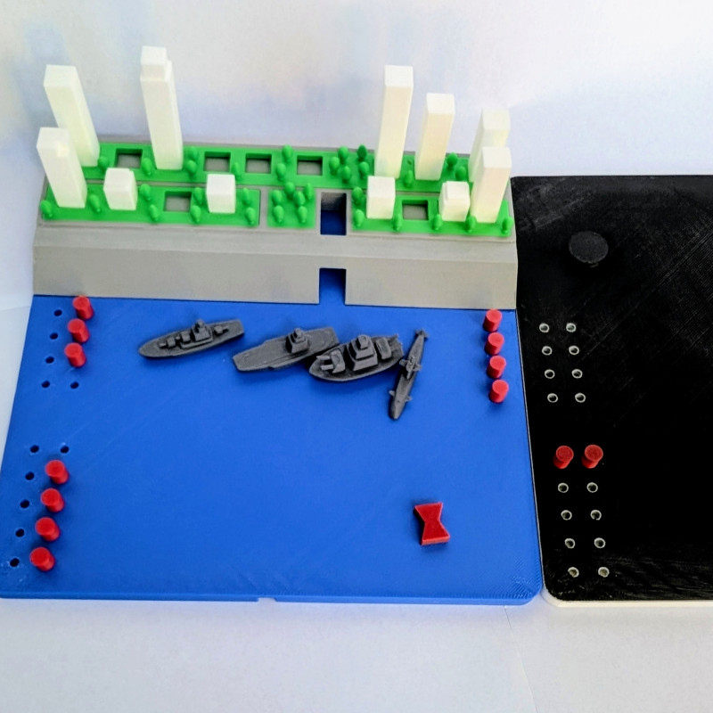 Kaiju Savunma Savaş Gemisi 3D Baskı Strateji Oyunu