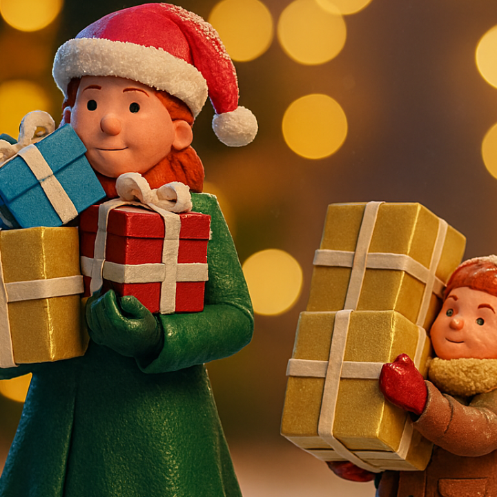 Özel 3D Baskı Noel Süsü - Kişiselleştirilebilir Yılbaşı Dekoru