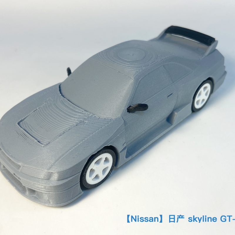 Nissan Skyline GT-R R33 3D Baskı Model Araç - Koleksiyonluk