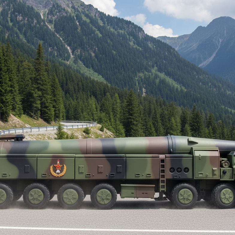 DF-26D CyberBrick RC Model Uzaktan Kumandalı 3D Baskı Oyuncak